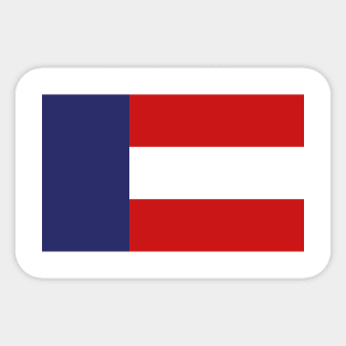 The First Georgia Flag Sticker